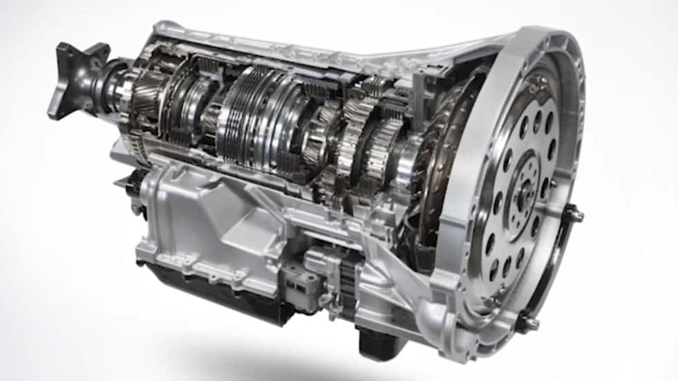 The Ford Transit 10-speed transmission.